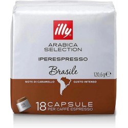 Illy Iperespresso Brasil Arabica Selection. 18 cápsulas 8003753142685