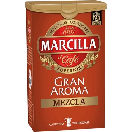 Pack de 5 Marcilla molido Gran Aroma Mezcla 50/50 , 250 gramos