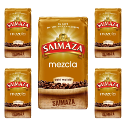 Pack de 5 Saimaza Mezcla Café Molido 250 gramos
