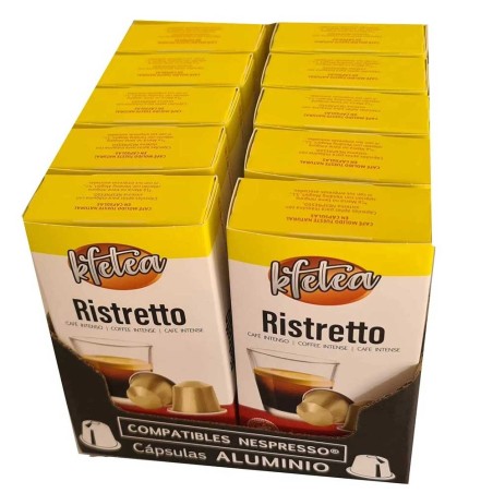 10 cajas de Kfetea Ristretto para nespresso