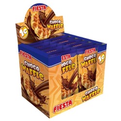 Choco Waffle Fiesta caja de 12 gofres de 85 gramos