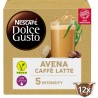 Oat Caffè Latte sin Lactosa, bebida de Avena 12 Cápsulas Nescafé Dolce Gusto ideal para VEGANOS 5000243800042