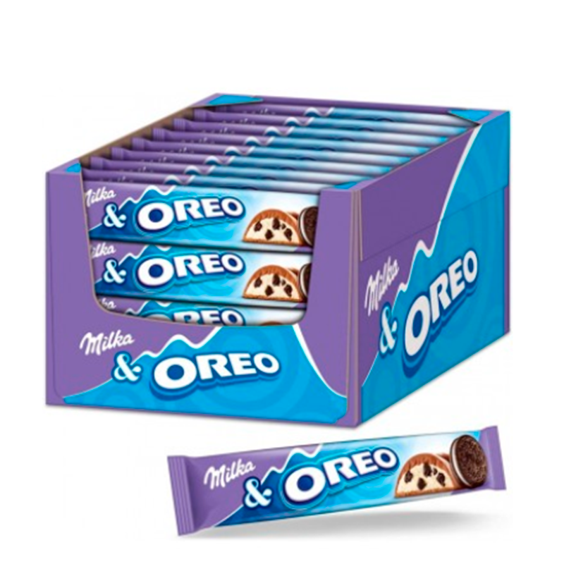 Caja Milka Oreo 24 barritas de 37 g