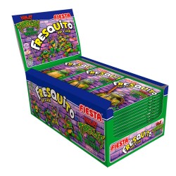 Fresquito Pintalenguas   Ninja Turtles  40 sobres de 17 gr  Fiesta