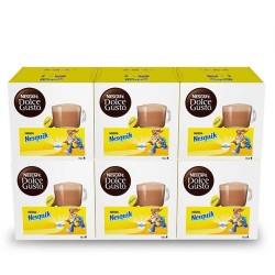 Nesquik 6 cajas de 16 cápsulas Dolce Gusto