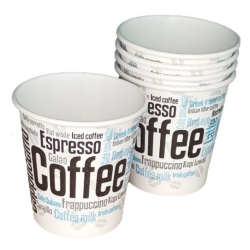 Vasos de papel diseño Coffee 50 unidades 4 Oz 110 ml