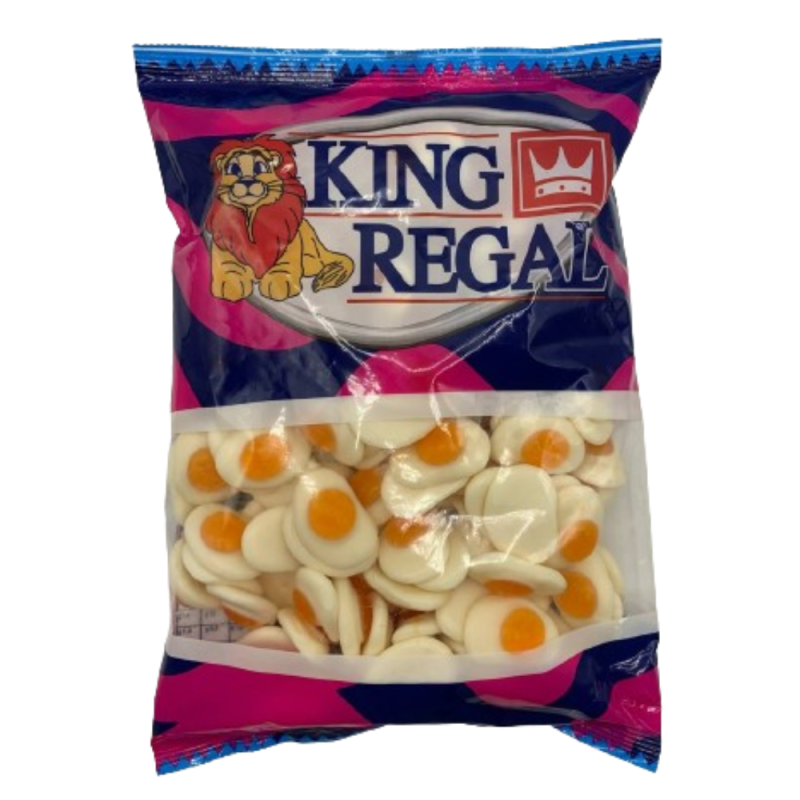 Bolsa de Gominolas Huevos Fritos 1Kg, King Regal