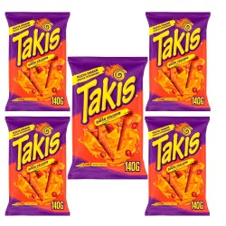 Takis Queso Volcano Snaks Picantes 140gr