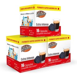 Extra Intenso Kfetea: Cápsulas Compatibles Dolce Gusto