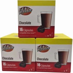 Chocolate Kfetea: Cápsulas Compatibles Dolce Gusto