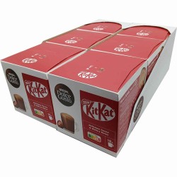 KitKat Dolce Gusto: 6 Cajas con 16 Cápsulas Cada Una