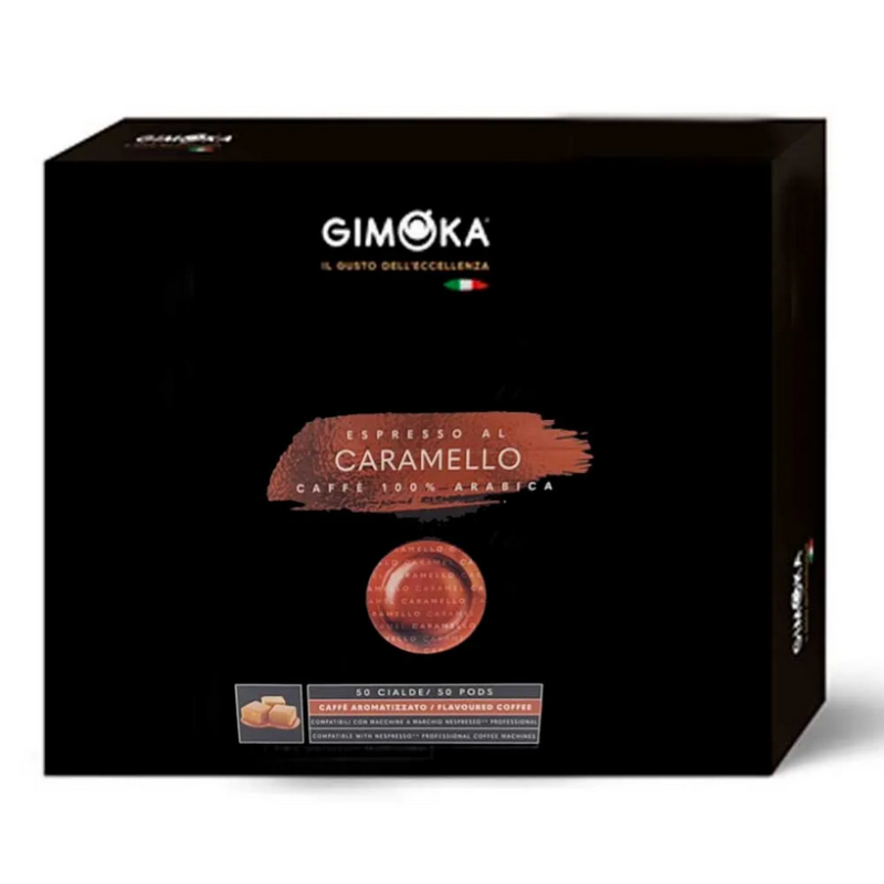 Espresso Caramelo 100% Arábica Nespresso Profesional Gimoka 50 c