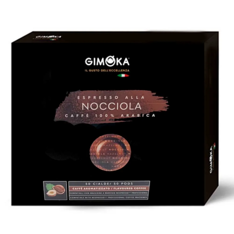 Avellana Nespresso Profesional Gimoka 50 cápsulas. Nocciola