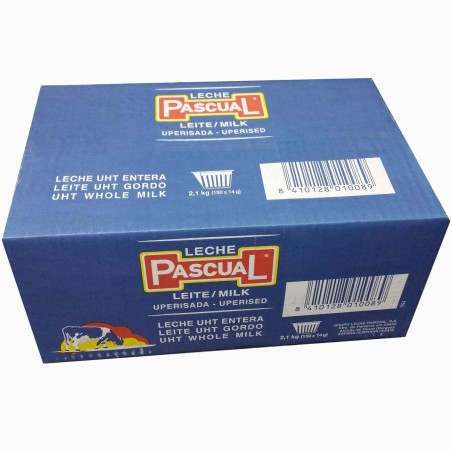 Leche Pascual tarrina de 14 ml.  10 unidades