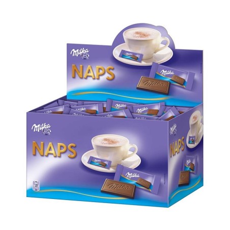 Milka Naps Leche, 1702 gr. chocolatinas para Café.