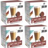4 cajas Cafe con leche café Jurado , 16 cápsulas para Dolce Gusto