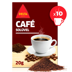 10 sobres x 2gr Café soluble Delta