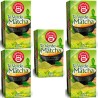 5 cajas de  Té verde Matcha Pompadour 20 infusiones 8412900401351