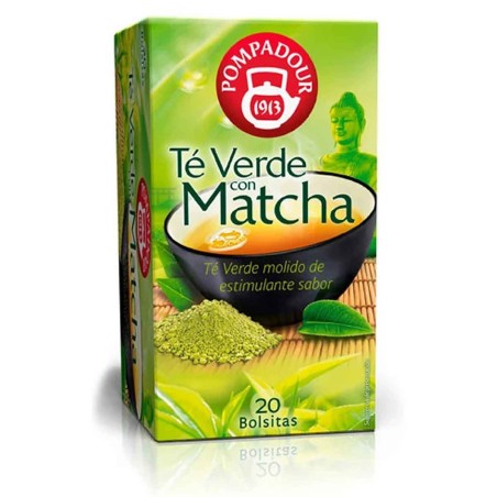 Eleva tu Carta con Té Verde Matcha Pompadour: 20 Infusiones